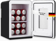 Mini-frigorifero 15L con Funzione di Raffreddamento e Riscaldamento - Ideale per Auto e Casa, Silenzioso e Portatile