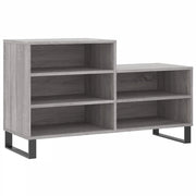Scarpiera | Mobile per scarpe Grigio Sonoma 102x36x60 cm in Legno Multistrato