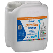 Dursilite primer fissativo base acqua trasparente per muri interni *** formato 4 lt, confezione 1