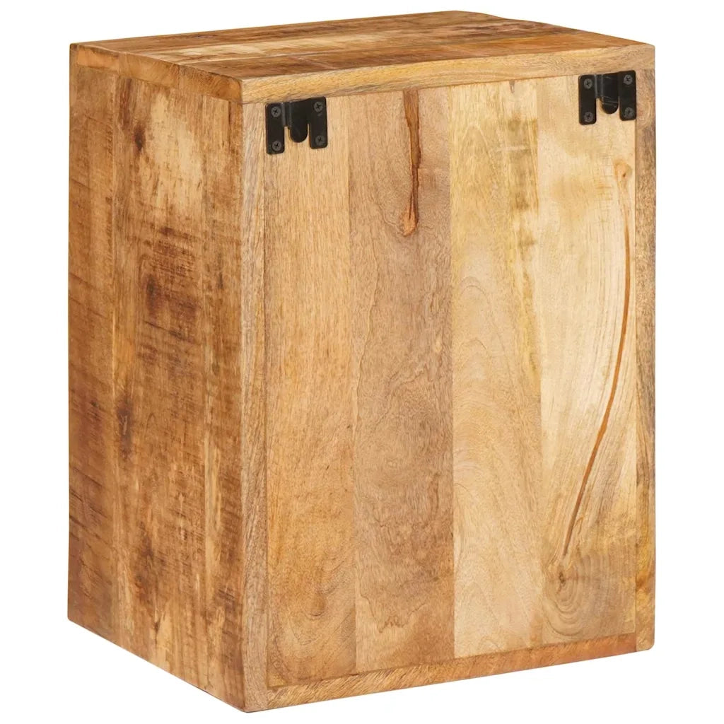 Comodino 2 pcs Marrone 35 x 33 x 48 cm Legno di mango massello 4016725