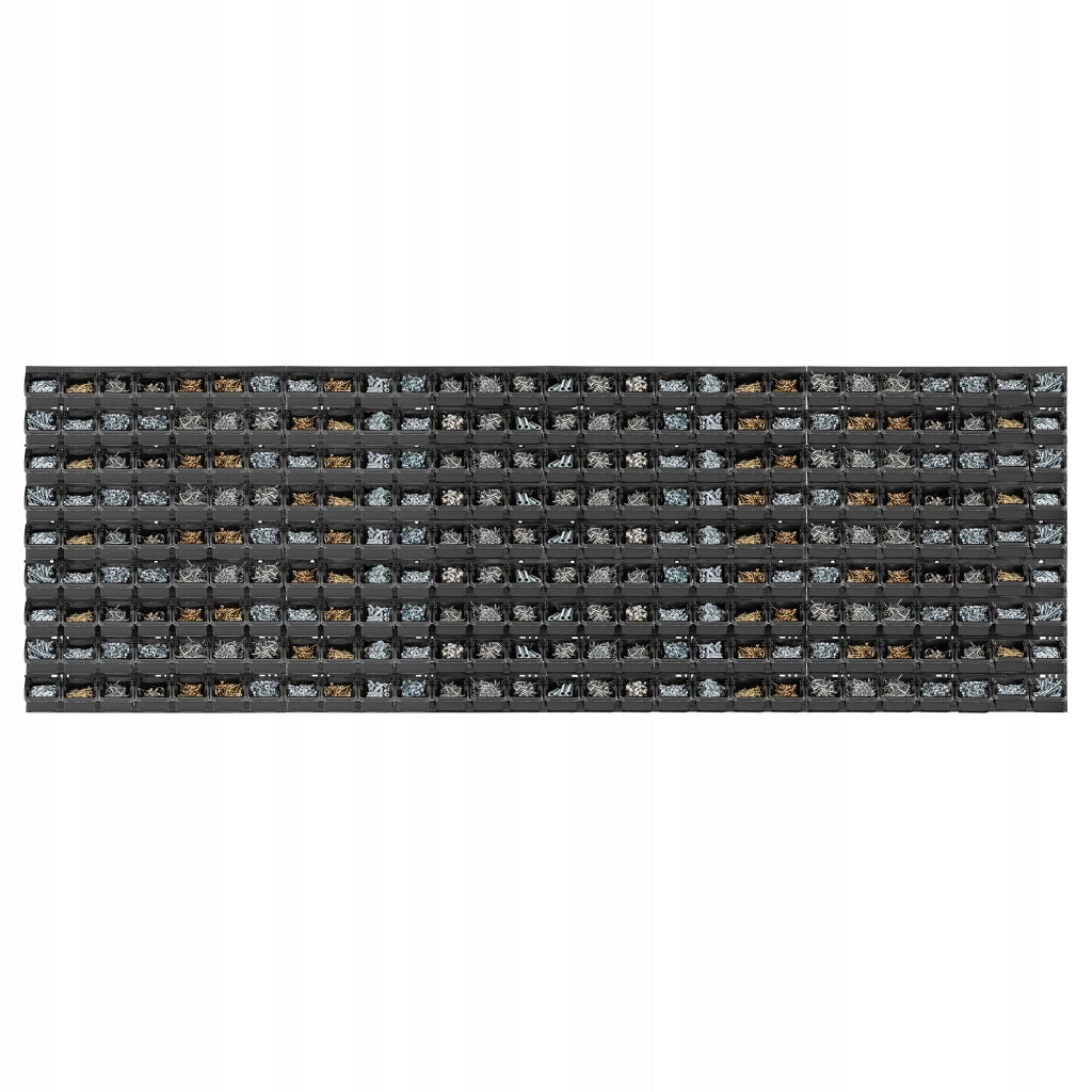 Pannello portautensili KADAX da parete per officina, 232x78 cm, 252 scomparti, garage/officina.