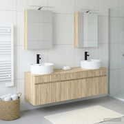 Set di Armadi da Bagno 5 pcs Rovere Sonoma 50 x 14,5 x 70 cm 3406593