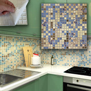 Pannelli 3D "AUTOADESIVI" in PVC GRANIT effetto MOSAICO BAGNO DOCCIA Realistici e isolanti.