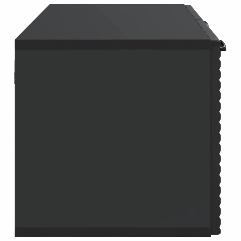 Mobile Porta TV da Muro Nero 59,5 x 31 x 30 cm