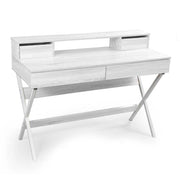 GAIA SCRIVANIA IN LEGNO 120 X 50 X 95 CM COLORE BIANCO