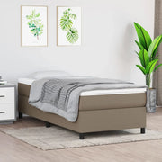 Giroletto a Molle Tortora 90x200 cm in Tessuto