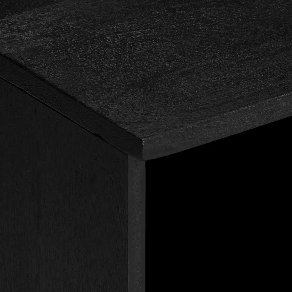 Mobile Porta TV Nero 100x33x46 cm in Legno Multistrato 4017666