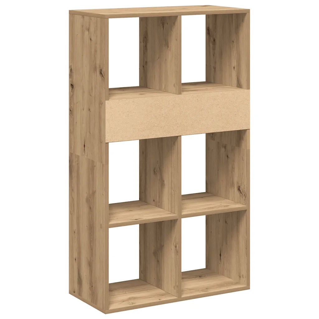 vidaXL Libreria Rovere Artigianale 66x31x112 cm Legno Multistrato