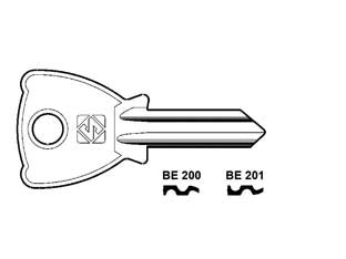 CHIAVI PER CILINDRI BETA 4 SPINE GRANDI- - BE201 SX - 20 pezzi SILCA
