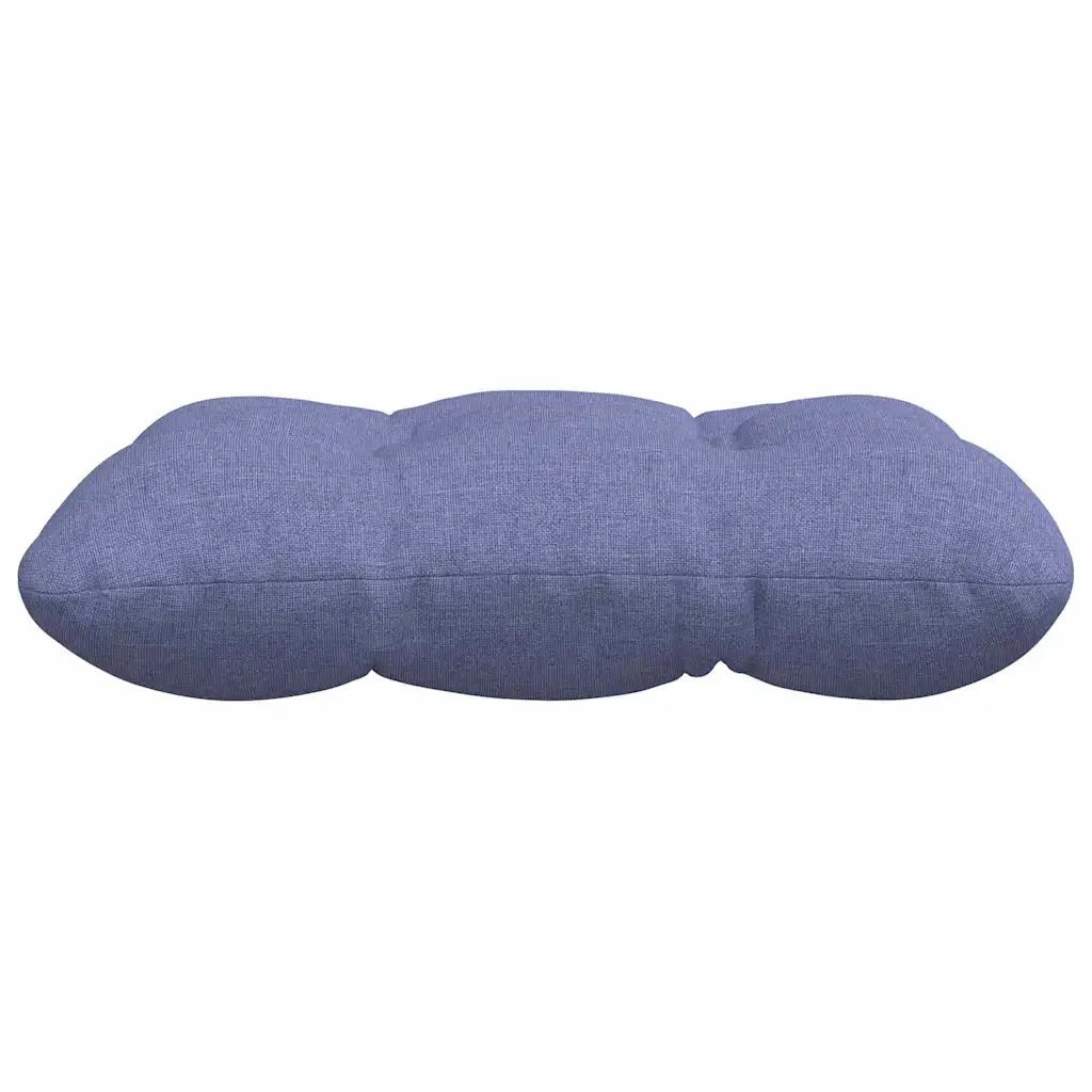 Cuscini per Seduta 4 pcs Blu jeans 45 x 45 x 12 cm Tessuto 42015117