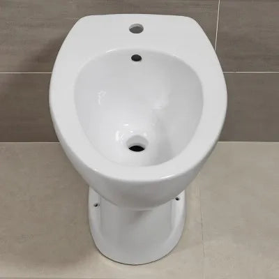Bidet per anziani e disabili con altezza 49 cm e foro per rubinetto