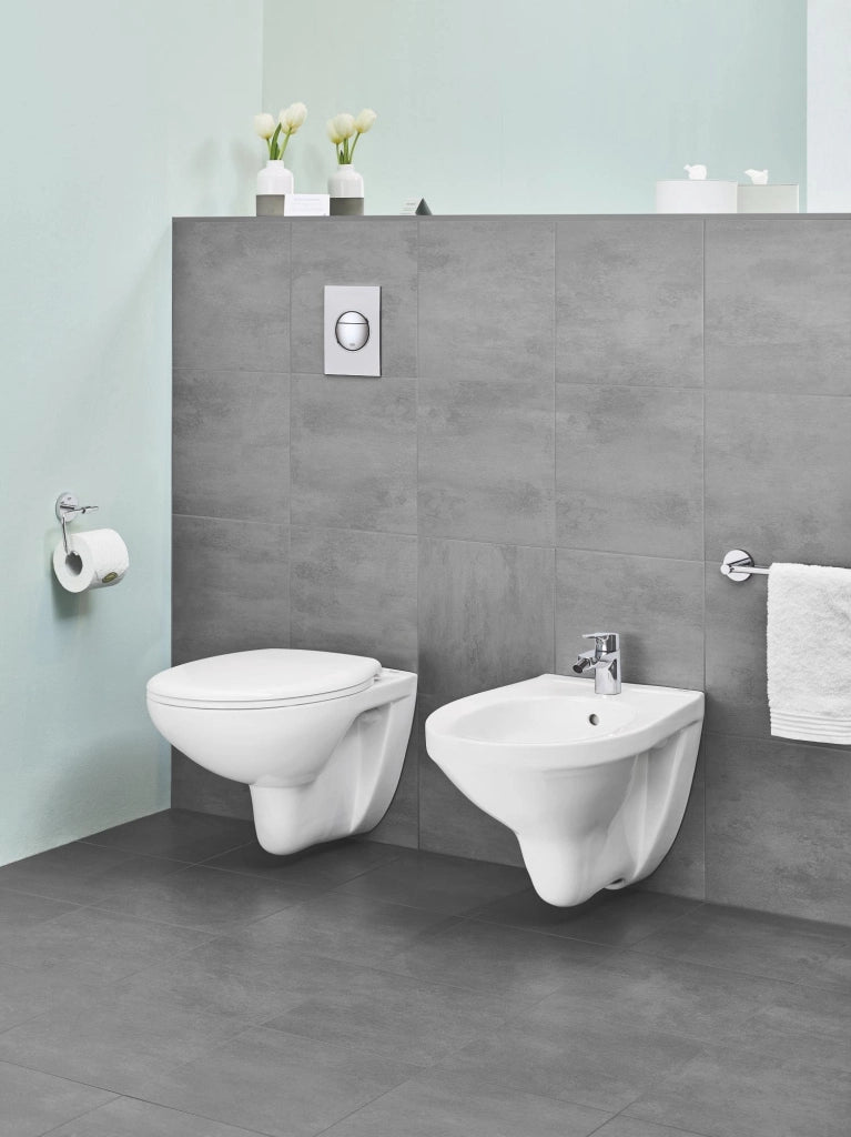 Rubinetto Miscelatore Monocomando per Bidet Serie Bauedge Scarico 11/4