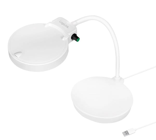 Lampada LED da Tavolo con Lente d'ingrandimento a 8 e 36 Diottrie Dimmerabile