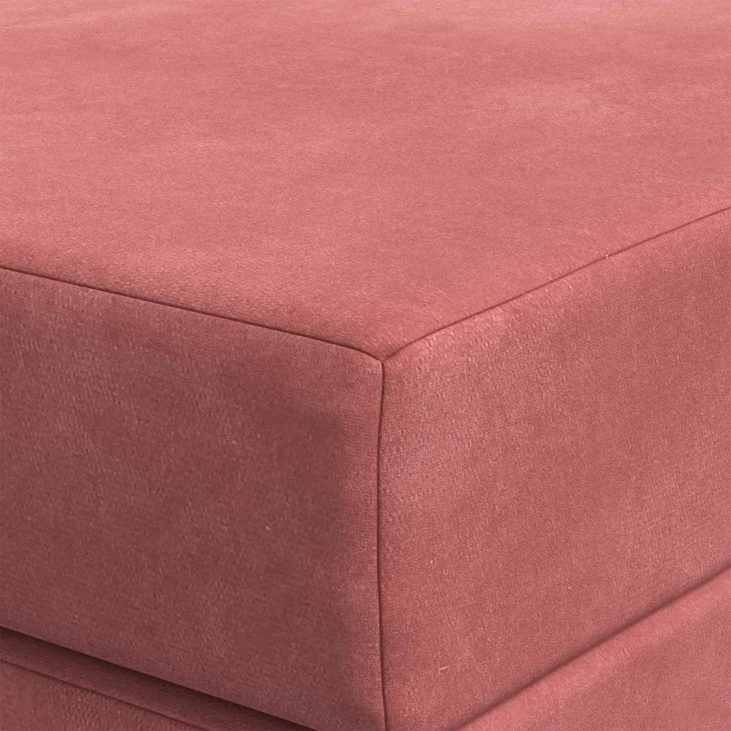 Divano Letto Pieghevole 120 x 67 x 45 cm Rosa