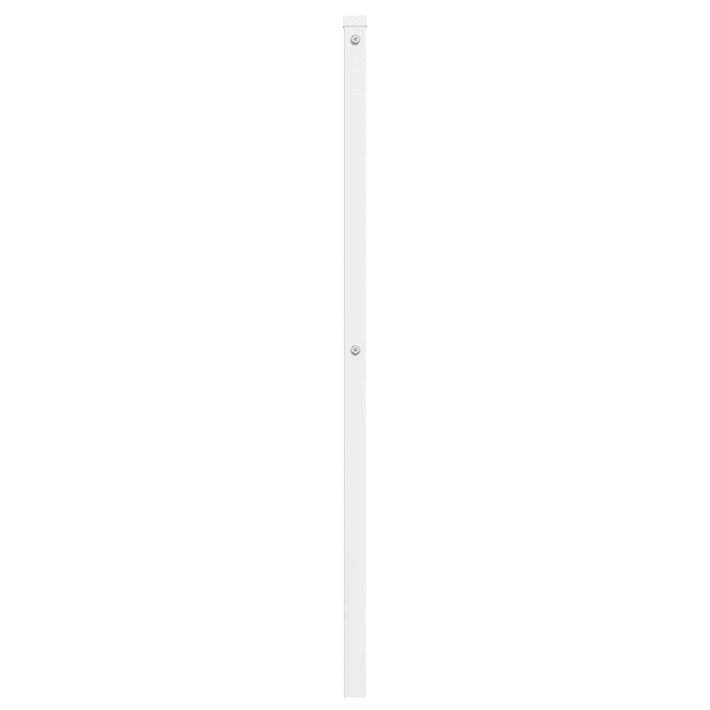 Testiera di Ricambio in Metallo Bianco 135 cm 355642
