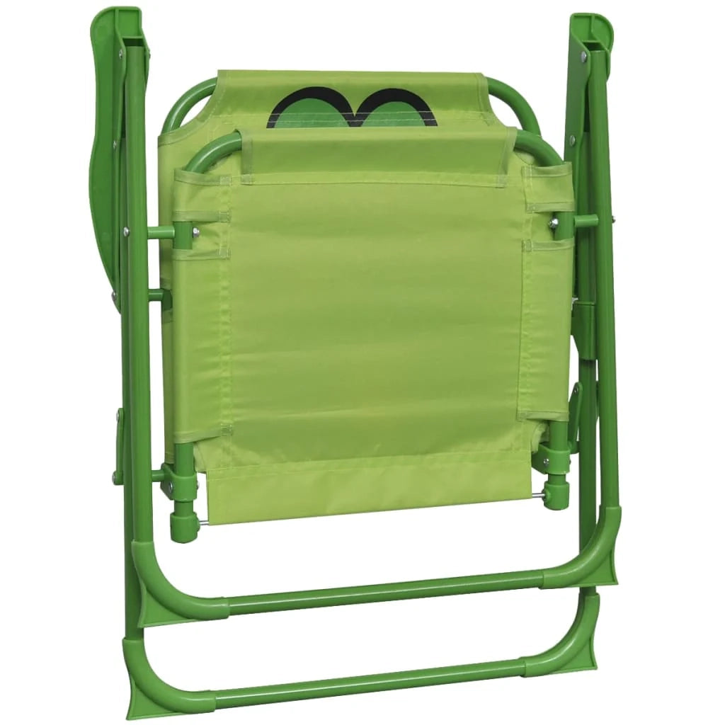 Gioco bistrot con parasole per bambini 3 pezzi verde 02_0014492