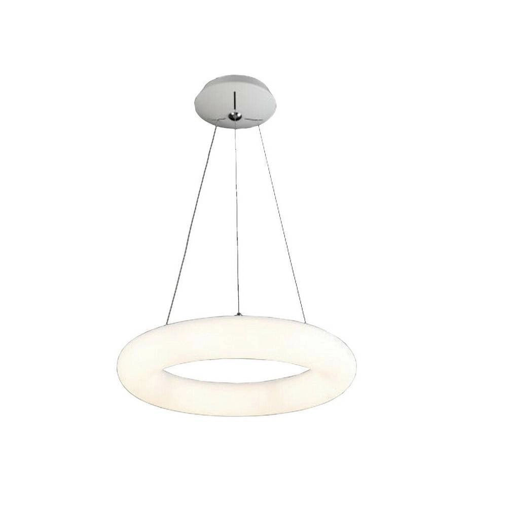 Trade Shop - Lampadario Sospeso 36w Lampada Tripla Accensione Luce Bianca Calda Naturale B30 -