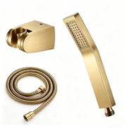 Douchekop ad alta pressione - Tubo da doccia 1,5 m - Supporto da doccia in rame/ABS - Spremini con resistenza al calcio - Rotazione 360° - Acciaio inossidabile - Doccia manuale