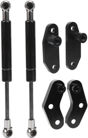 Set di Deuropener - Nero Anodizzato Acciaio - Resistente ai Graffi - Resiste allo Sfregio - Adatto per Can-Am Maverick X3 2017-2020 - Facile da Utilizzare e Sicuro - Set di Deuropener