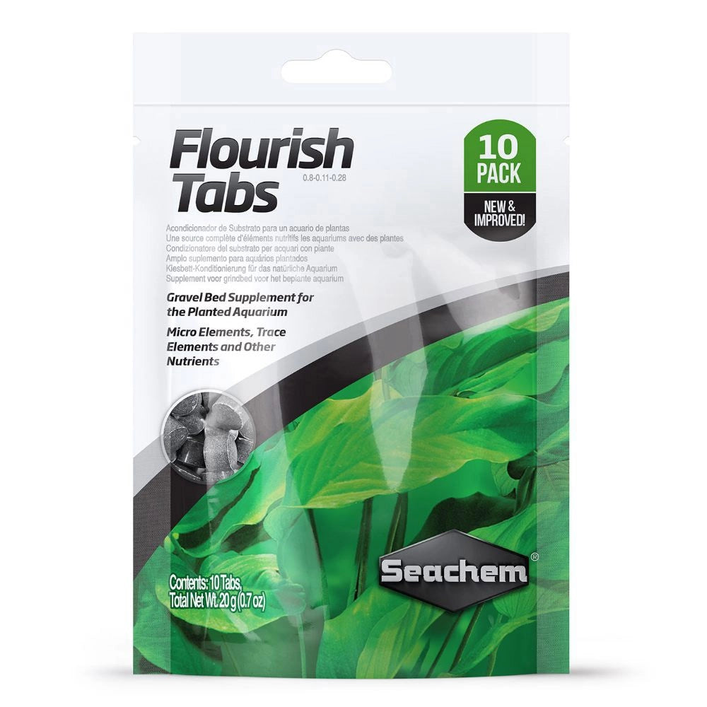 Seachem Flourish Tabs - stimolatore della crescita per le radici delle piante Formato: 10 cps