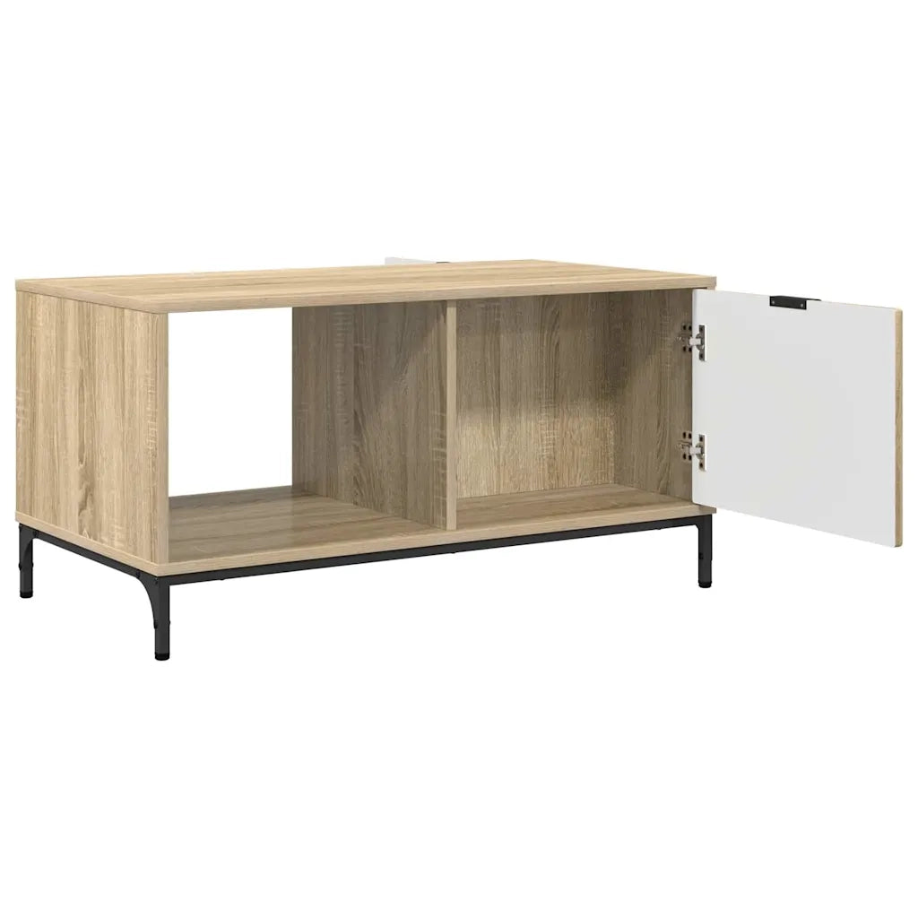Tavolino da salotto con cassetto Rovere Sonoma 90 x 49 x 46 cm