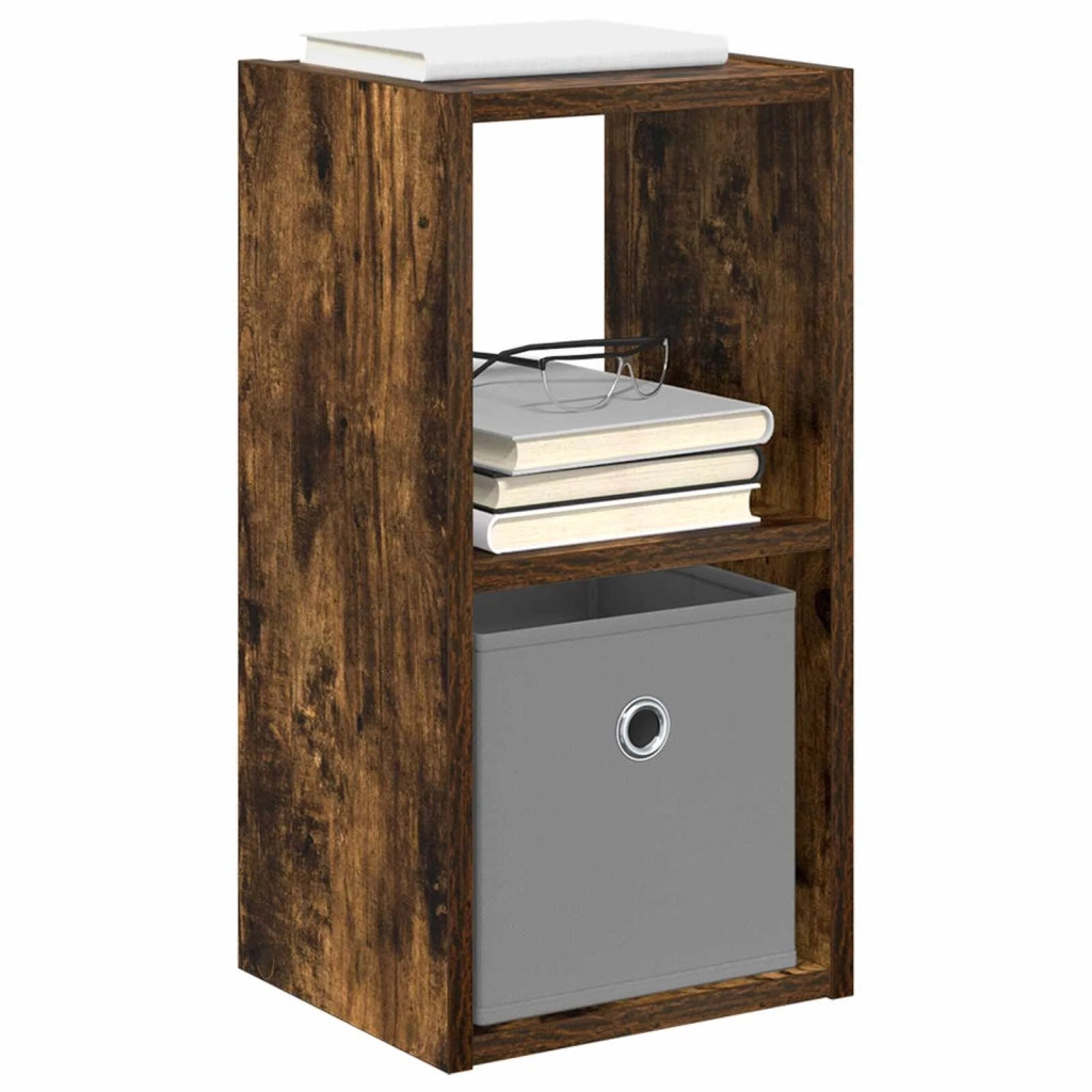 Comodino Rovere fumé 25,5 x 22 x 49,5 cm Legno multistrato 8000604