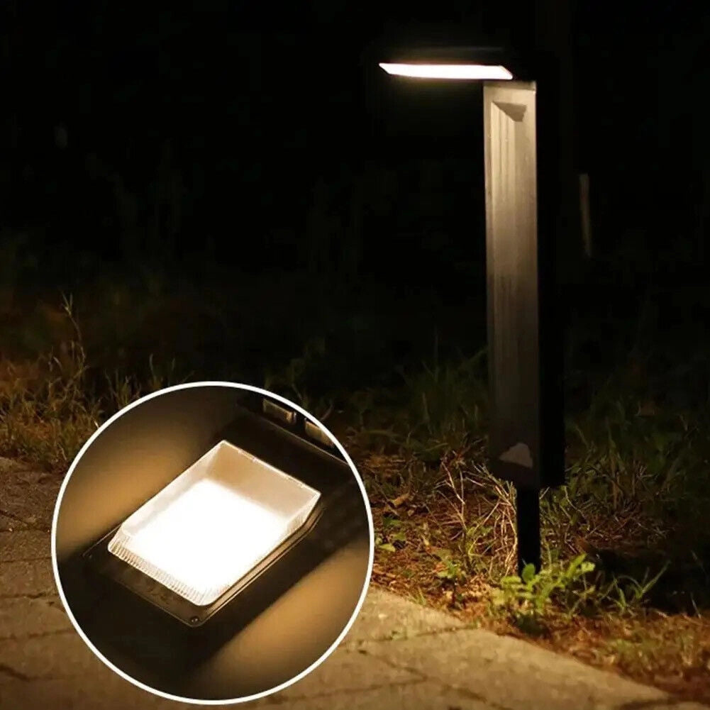 Lampioncino solare da giardino per esterno a LED ricaricabile luce fredda calda