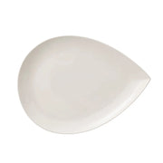 Piatto da portata "goutte" in porcellana 40x30 cm