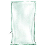 Rete per rimorchio telo di fissaggio del carico portapacchi con corda elastica 2,7 x 1,5 m PP verde 02_0042187