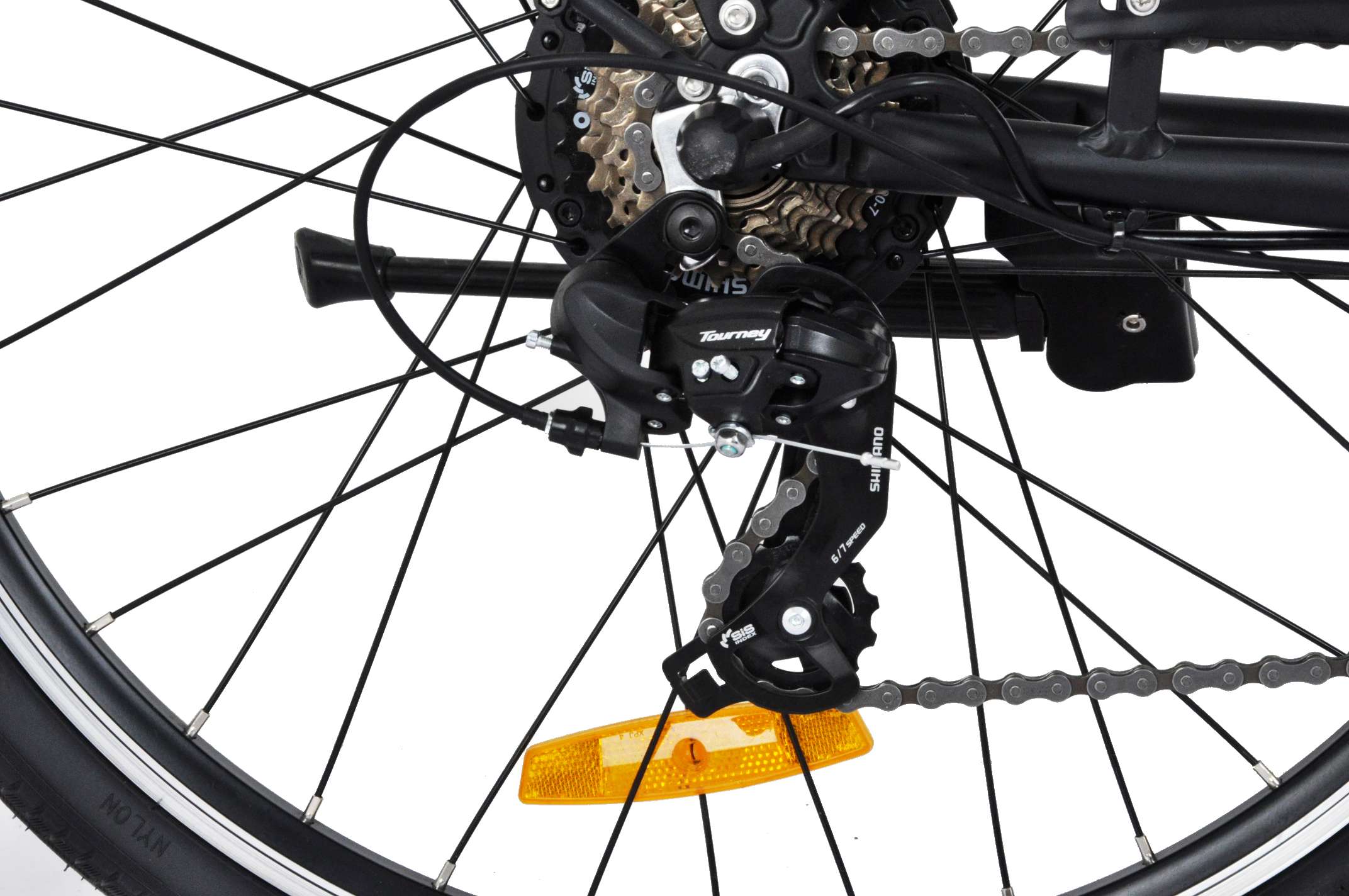 City bike 26" alluminio 10.4 ah Nera - F.LLI SCHIANO