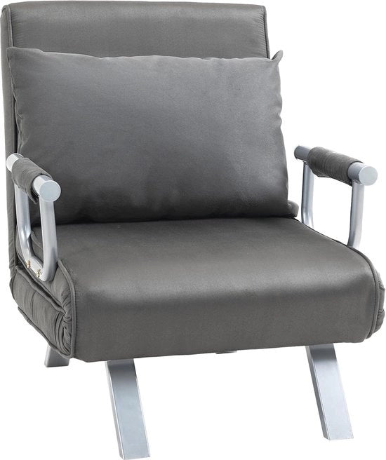 Sdraiogallery 3 in 1 con Bracciali - Letto a Sacco Opaco e Chaise Longue - Pelle Multifunzionale - Stile e Comfort