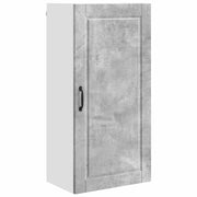 Pensile da cucina | Armadietto a muro PORTO Grigio cemento 50 x 31 x 100 cm