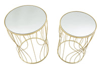 TAVOLINETTI LIGNE COPPIA CM � 38X55-33X50