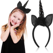 Cintura per capelli con corno unicorno - Accessori per bambini - Cintura per capelli per bambini - Cintura per capelli per feste
