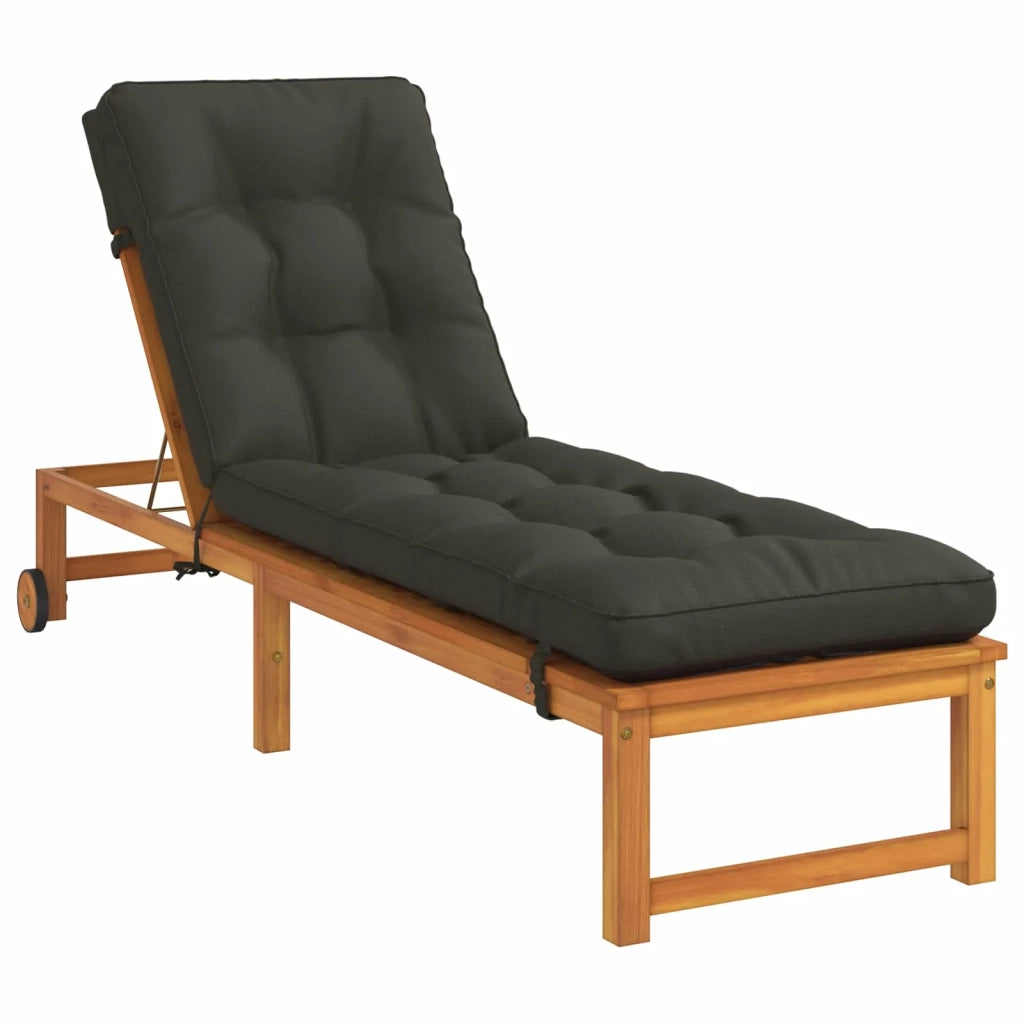 Cuscino per Lettino VIANEN 100% Poliestere Antracite 953851