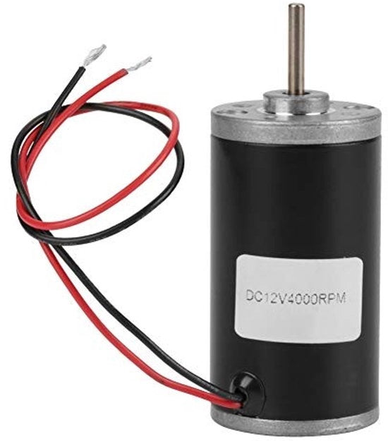 Motore elettromagnetico permanente DC - Regolazione della velocità - Controllo CW/CCW - Adatto per generatori DIY - Prestazioni stabili - Lunga durata - Motore elettrico