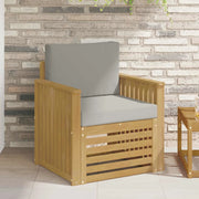 Set di divani da esterno-Sofa da giardino Poliestere Bianco 377395