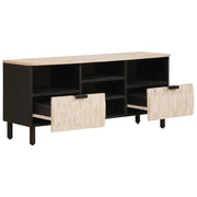 Mobile TV | Armadietto TV | Mobile Porta TV con cassetto Finitura Bianco Lavato 100 x 33 x 46 cm