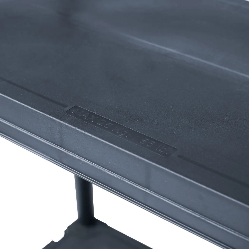 Scaffali 5 pz 60x30x138 cm Nero in Plastica CFW4118152