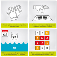 Larvicida anti-zanzare  25 compresse da 2 gr.