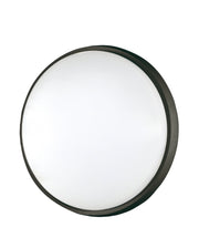Olly Plafoniera LED Moderna Rotonda in Alluminio e Policarbonato Nero 30W 3220lm 3000K IP54 Lampada da Soffitto ad Alta Efficienza 3315-65-101