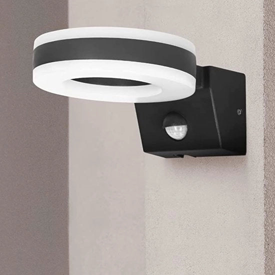 Lampada Esterna a LED con Sensore di Movimento e Regolazione di Luminosità in LUX per Giardino e Terrazza