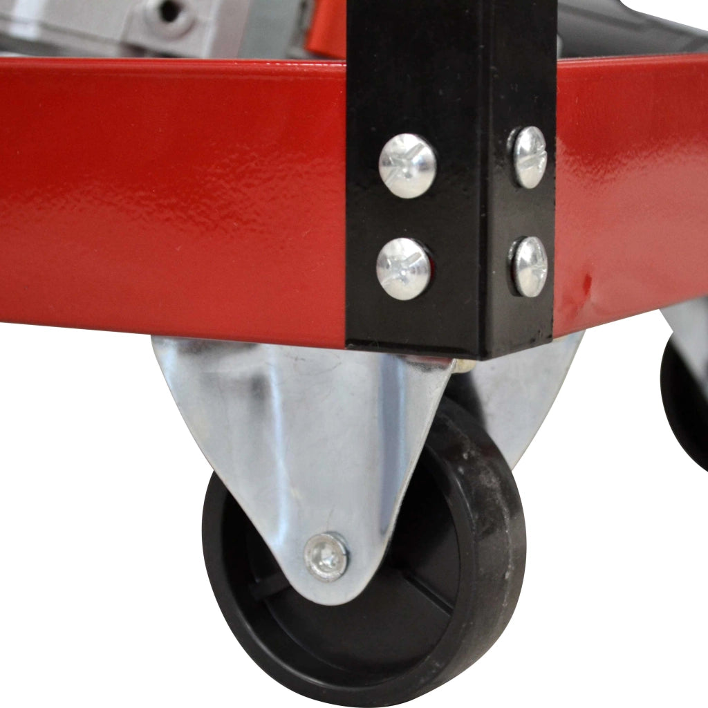 Carrello Portautensili 3 Ripiani con Pannello Forato KOMBO – Organizzazione e Praticità Professionale