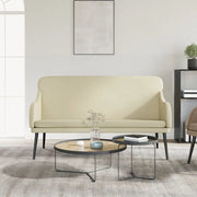 Panca Crema 110x76x80 cm in Similpelle 351431
