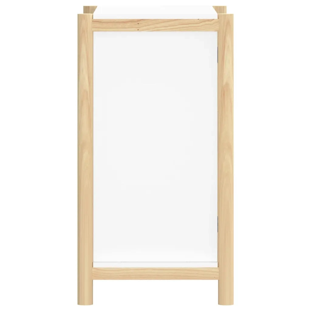 Credenza Bianca 62x38x70 cm in Legno Multistrato cod mxl 27732