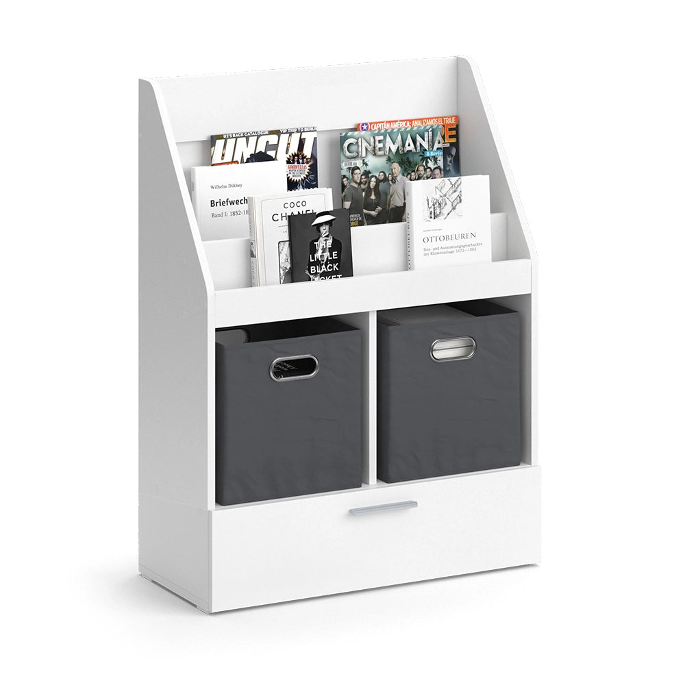 Vicco Libreria Bianco 72 x 96.2 cm con box pieghevole