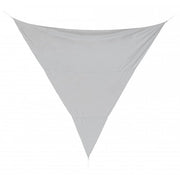Bizzotto Vela Ombreggiante TRI. Grigio 3.6X3.6 in Poliestere con Anelli in Acciaio Zincato