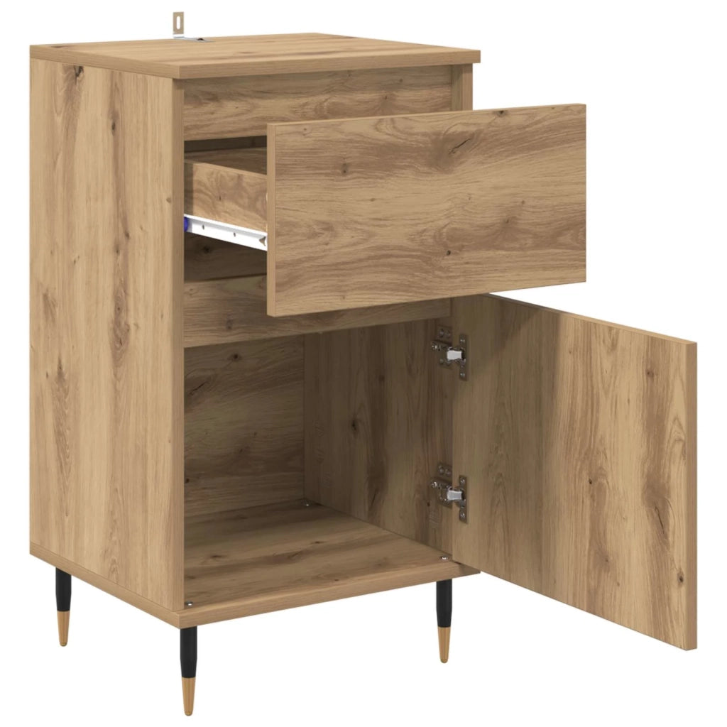 Credenza | Madia | Buffet da pranzo | Armadio da pranzo con cassetto Rovere artigianale 40 x 35 x 70 cm