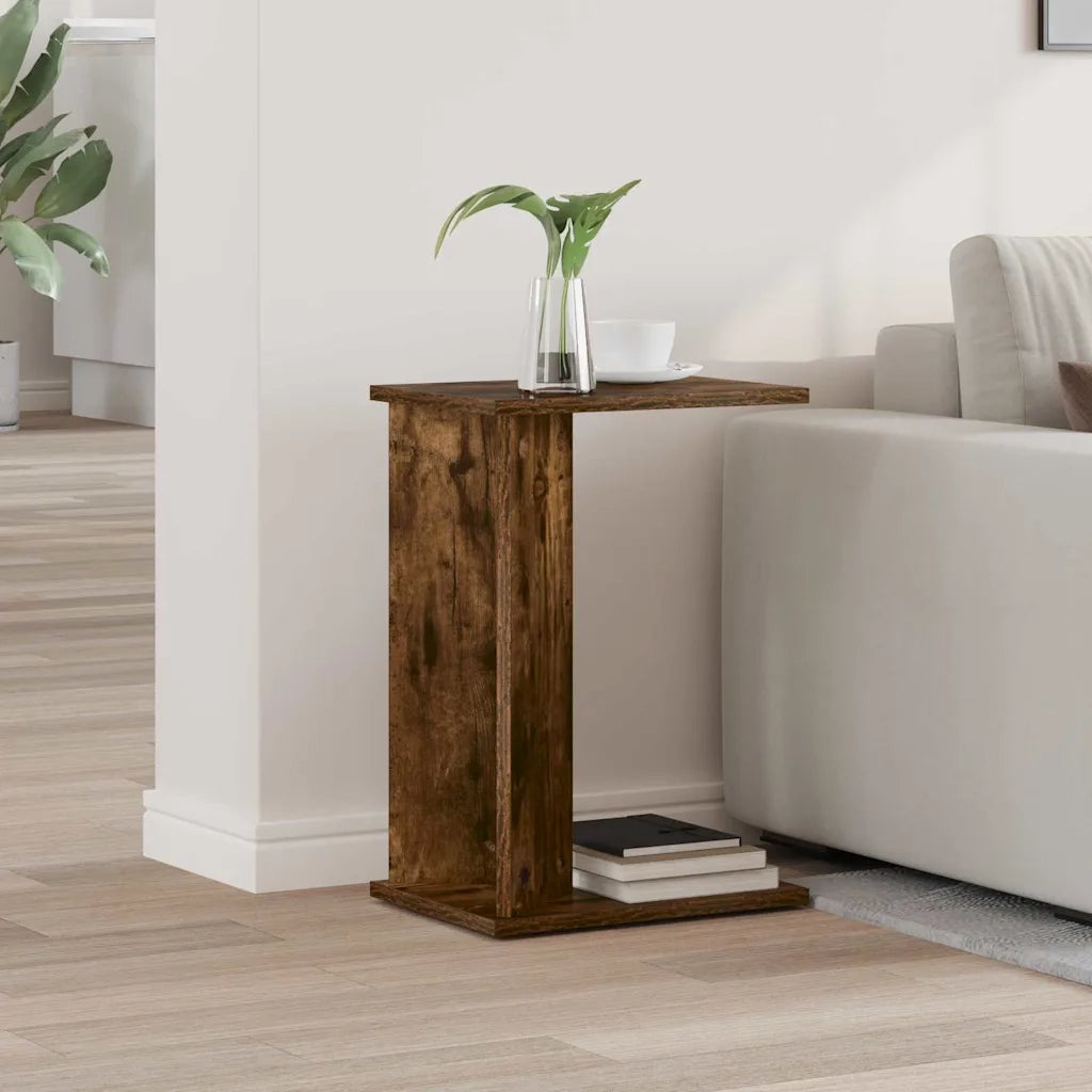 Tavolino Rovere fumé 35 x 25 x 50 cm Legno multistrato 891188