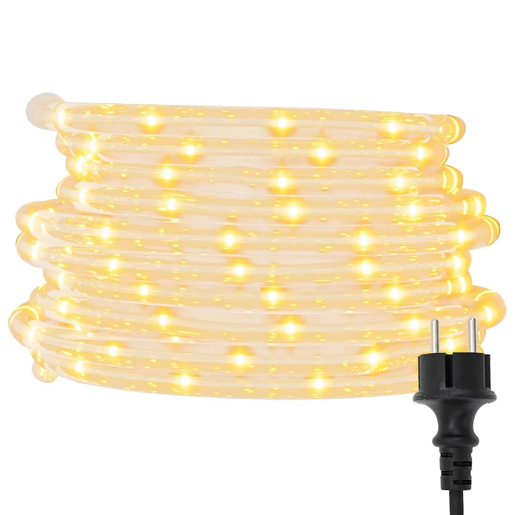 Luce a corda con 2400 LED Bianco caldo 100 m PVC CFW3598305